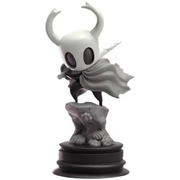Estatueta Hollow Knight: O Cavaleiro (10cm) - Action Figure Colecionável com Base para Decoração Geek
